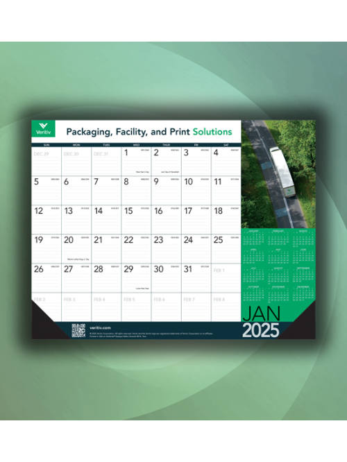 Veritiv Branded Desk Pad Calendar